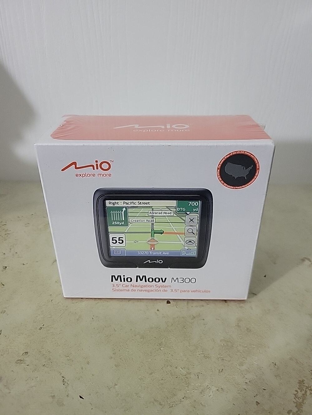 Mio Moov M300 navigation system new sealed